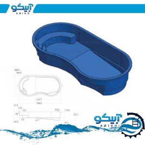 استخر تفریحی Swim Plus مدل راین استخر تفریحی Swim Plus مدل راین