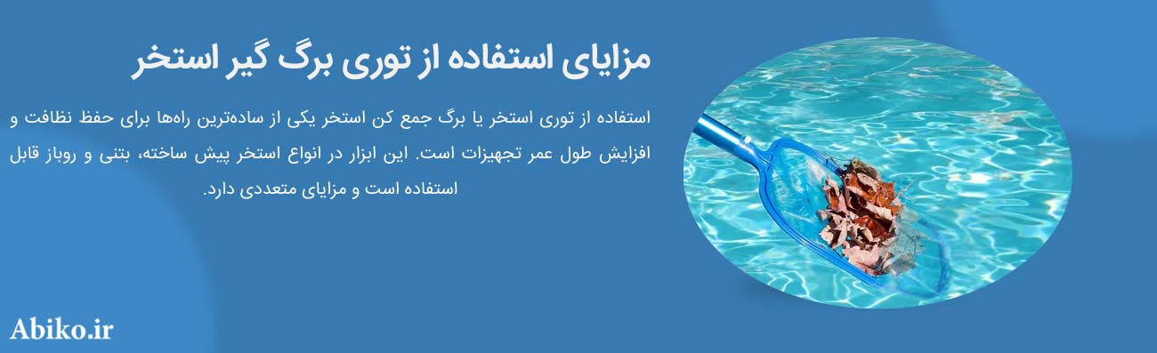آشغالگیر استخر آشغالگیر استخر